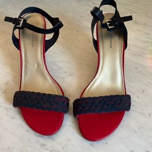 Tommy Hilfiger sandal platform heels
